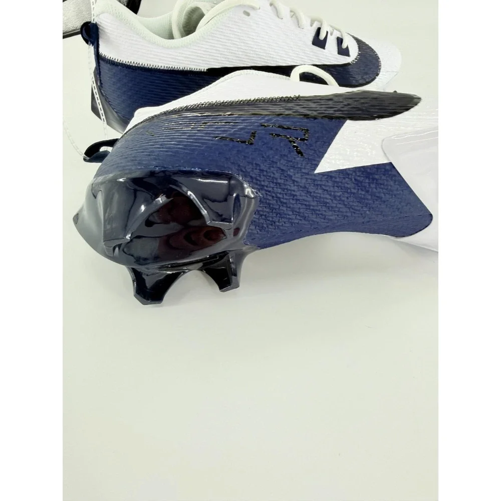 Nike Vapor Edge‎ Speed 360 2 TB Football Cleats Mens Size 12 White Navy Blue New